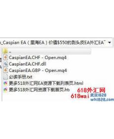 Caspian EA(里海EA)价值$550的剥头皮外汇EA下载!
