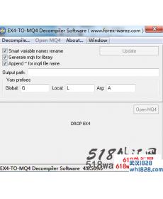 EX4 TO MQ4 v4.0.509.5外汇软件下载！